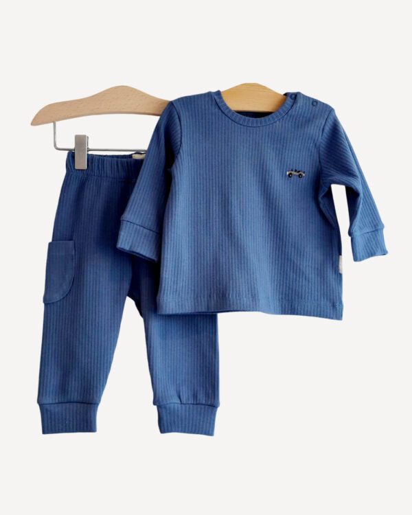 Babysetje winter jongens Indigo